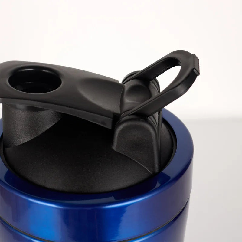 RVS Proteïne Shaker 750 ml – Roestvrijstalen Eiwitshaker & Sportfles – Lekvrije Shaker Cup voor Fitness en Sport
