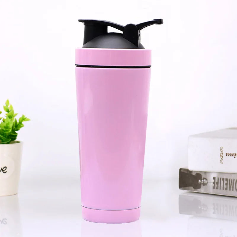 RVS Proteïne Shaker 750 ml – Roestvrijstalen Eiwitshaker & Sportfles – Lekvrije Shaker Cup voor Fitness en Sport