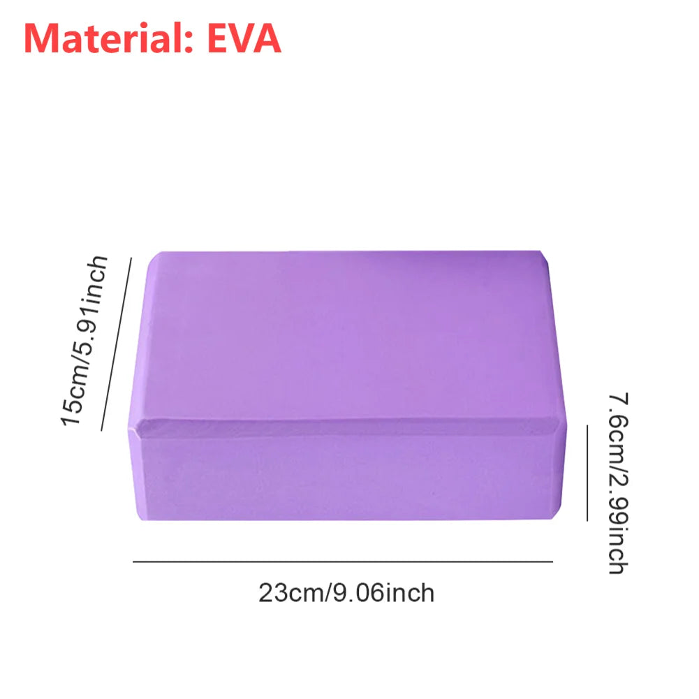 Kurk Yoga Block – 1 Stuk – Professionele Yoga Baksteen voor Gym, Fitness & Rekken – Milieuvriendelijk Kurk Blok voor Lichaamshouding en Balans