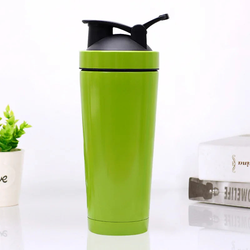 RVS Proteïne Shaker 750 ml – Roestvrijstalen Eiwitshaker & Sportfles – Lekvrije Shaker Cup voor Fitness en Sport