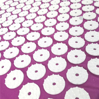 Professionele Spijkermat met Kussen – Acupressure Massagemat voor Yoga en Ontspanning – Tegen Rugpijn, Stress en Spierpijn – Acupunctuurmat Inclusief Hoes