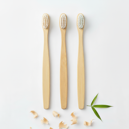 Bamboe Tandenborstel | 100% Biologisch Afbreekbaar & Vegan