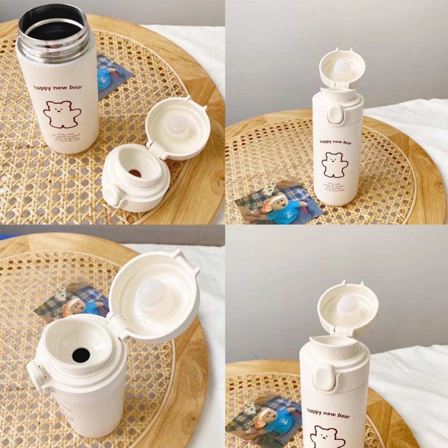 Vacuum Insulated Thermos Bottle Stainless Steel Water Bottle