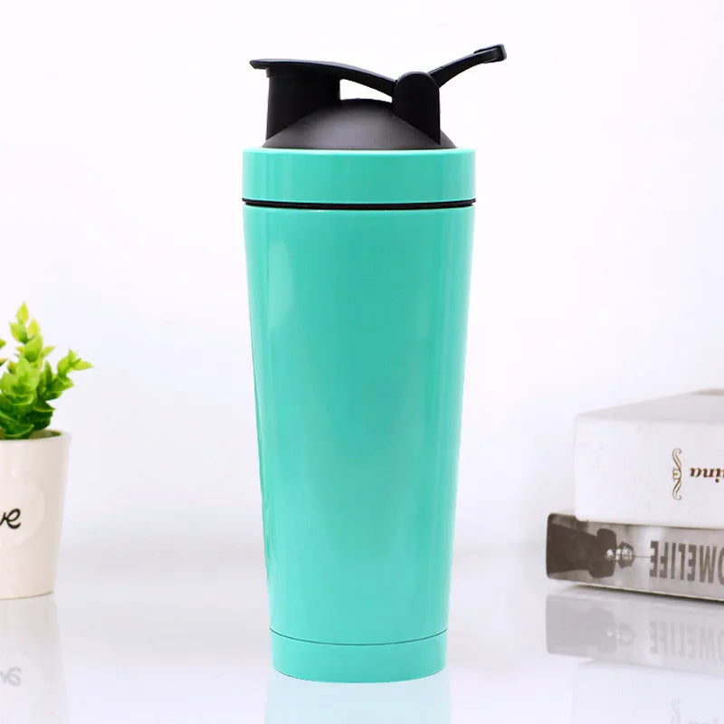 RVS Proteïne Shaker 750 ml – Roestvrijstalen Eiwitshaker & Sportfles – Lekvrije Shaker Cup voor Fitness en Sport