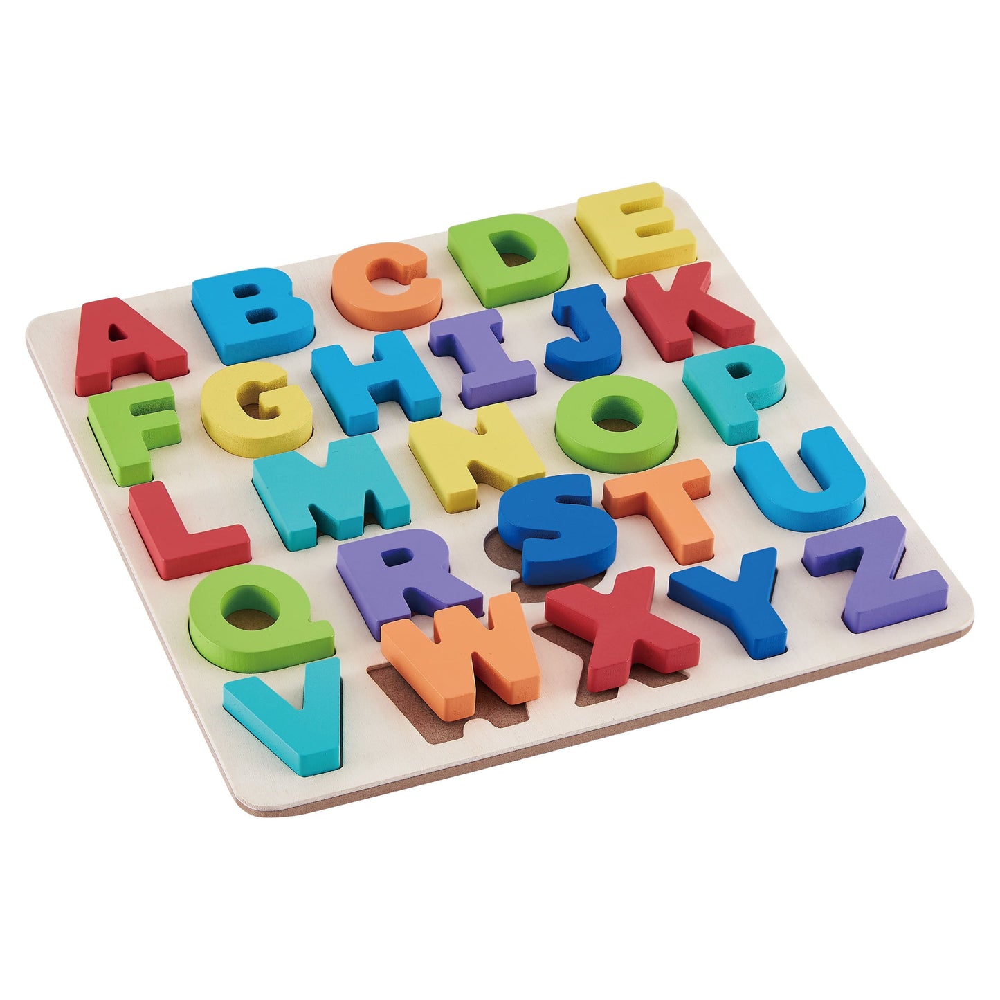 Wooden Alphabet Puzzle, Baby and Toddler Toys for Children Ages 18 Months